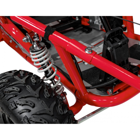 Mud monster Pojazd na akumulator koła pompowane Air sportowe siedzenie pasy