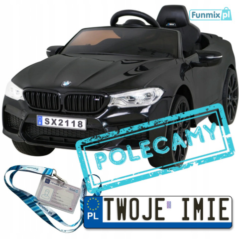 BMW M5 funkcja Drift Auto na akumulator dla dzieci 24v7AH pilot pokrowiec