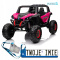 Buggy UTV-MX 2000n Pojazd na akumulator LED ekoskóra EVA wejście USB MP3