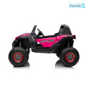 Buggy UTV-MX 2000n Pojazd na akumulator LED ekoskóra EVA wejście USB MP3