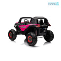 Buggy UTV-MX 2000n Pojazd na akumulator LED ekoskóra EVA wejście USB MP3