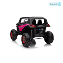 Buggy UTV-MX 2000n Pojazd na akumulator LED ekoskóra EVA wejście USB MP3