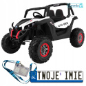 [XMX-603] Duży Buggy SUPERSTAR UTV-MX 2000N dla 2 dzieci [4X45W, 18Ah] pilot, pokrowiec, LED, MP3, BT - biały