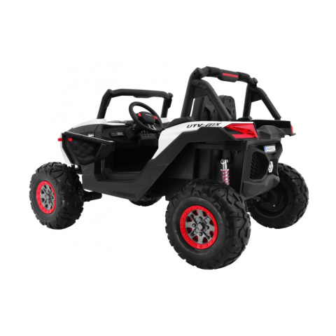 [XMX-603] Duży Buggy SUPERSTAR UTV-MX 2000N dla 2 dzieci [4X45W, 18Ah] pilot, pokrowiec, LED, MP3, BT - biały