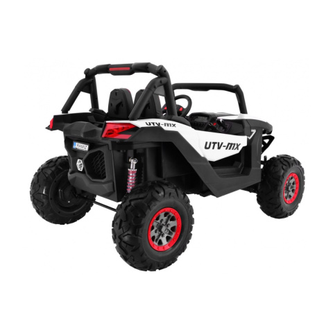 [XMX-603] Duży Buggy SUPERSTAR UTV-MX 2000N dla 2 dzieci [4X45W, 18Ah] pilot, pokrowiec, LED, MP3, BT - biały