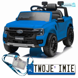 Ford Ranger Lift Pojazd na akumulator ekoskóra wolny start EVA bluetooth