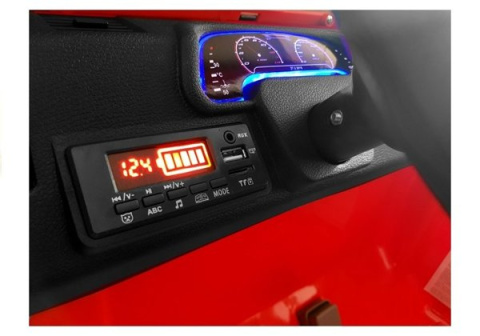 Jeep HP012 2x45W Auto na akumulator ekoskóra koła EVA wejście MP3 USB