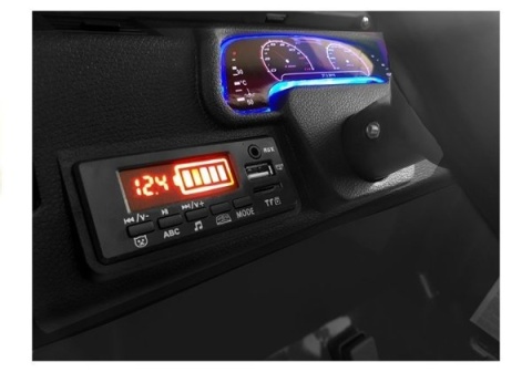 Jeep HP012 2x45W Auto na akumulator ekoskóra koła EVA wejście MP3 USB