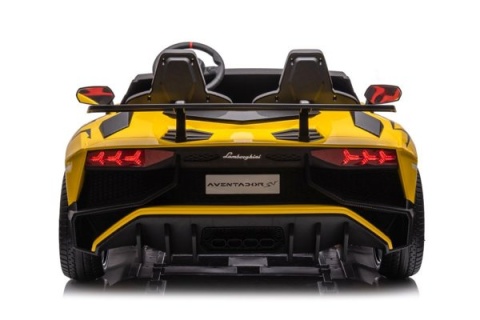 Lamborghini XXL A8803 Auto 24V na akumulator ekoskóra koła pompowane MP3