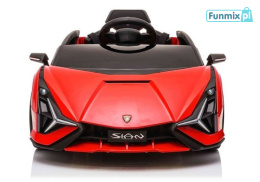 Lamborghini sian Auto na akumulator ekoskóra koła EVA wejście MP3 USB