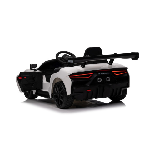 Maserati MC200 GT2 Pojazd na akumulator ekoskóra EVA bluetooth wolny start