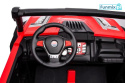 Pojazd S618 4x4 Auto na akumulator ekoskóra koła EVA bluetooth Radio USB LED