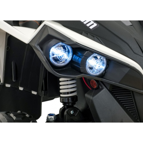 Maverick ATV Quad Pojazd na akumulator dla dzieci 4x4 180W LED Pilot pokrowiec