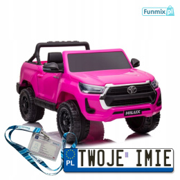 Toyota hilux DK-HL860 auto na akumulator ekoskóra EVA bluetooth kluczyki