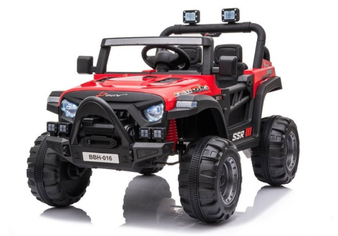 Auto BBH-016 Na Akumulator 2x45W Ekoskóra EVA LED Wejście MP3 USB Pasy