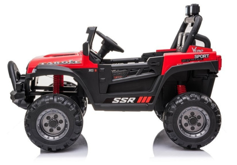 Auto BBH-016 Na Akumulator 2x45W Ekoskóra EVA LED Wejście MP3 USB Pasy