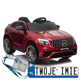 Mercedes GLC 63S QLS-5688 Auto Na Akumulator Lakier Ekoskóra EVA LED MP3