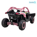 Maverick Turbo RR Buggy na akumulator Ekoskóra Koła EVA Mp3 USB Bluetooth LED Pasy