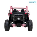 Maverick Turbo RR Buggy na akumulator Ekoskóra Koła EVA Mp3 USB Bluetooth LED Pasy