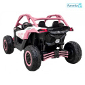 Maverick Turbo RR Buggy na akumulator Ekoskóra Koła EVA Mp3 USB Bluetooth LED Pasy