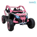 Maverick Turbo RR Buggy na akumulator Ekoskóra Koła EVA Mp3 USB Bluetooth LED Pasy