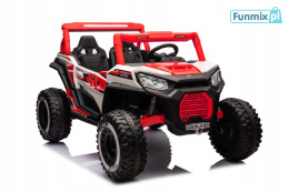 Buggy NEL-913 4x4 Na Akumulator 24V Ekoskóra EVA LED Bluetooth USB