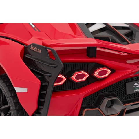 Lamborghini Sian Pojazd na akumulator ekoskóra EVA MP3 USB Bluetooth pasy