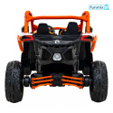 Maverick Turbo RR Buggy na akumulator Ekoskóra Koła EVA Mp3 USB Bluetooth LED Pasy