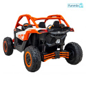 Maverick Turbo RR Buggy na akumulator Ekoskóra Koła EVA Mp3 USB Bluetooth LED Pasy