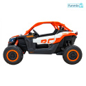 Maverick Turbo RR Buggy na akumulator Ekoskóra Koła EVA Mp3 USB Bluetooth LED Pasy