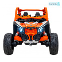 Maverick Turbo RR Buggy na akumulator Ekoskóra Koła EVA Mp3 USB Bluetooth LED Pasy