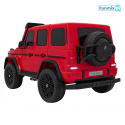 Mercedes Benz G63 Amg XXL Pojazd Na Akumulator Ekoskóra EVA Mp3 Bluetooth