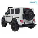 Mercedes Benz G63 AMG XXL Pojazd Na Akumulator Ekoskóra EVA Mp3 Bluetooth