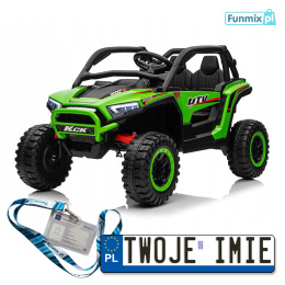 Buggy 4x4 KCK Na Akumulator 24V 4x50W Ekoskóra EVA MP3 Bluetooth Pasy LED