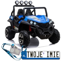 Buggy S2588 Na Akumulator 2x12V 4x45W Ekoskóra EVA LED MP3 Pasy Bluetooth