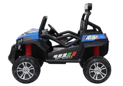 Buggy S2588 Na Akumulator 2x12V 4x45W Ekoskóra EVA LED MP3 Pasy Bluetooth
