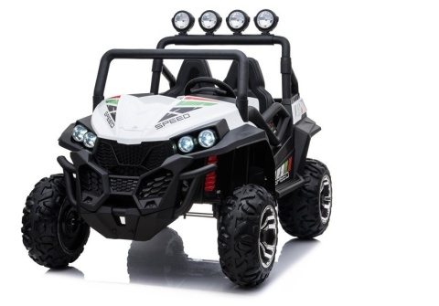 Buggy S2588 Na Akumulator 2x12V 4x45W Ekoskóra EVA LED MP3 Pasy Bluetooth