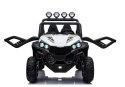 Buggy S2588 Na Akumulator 2x12V 4x45W Ekoskóra EVA LED MP3 Pasy Bluetooth