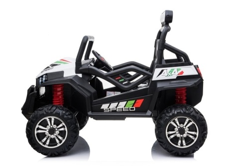 Buggy S2588 Na Akumulator 2x12V 4x45W Ekoskóra EVA LED MP3 Pasy Bluetooth