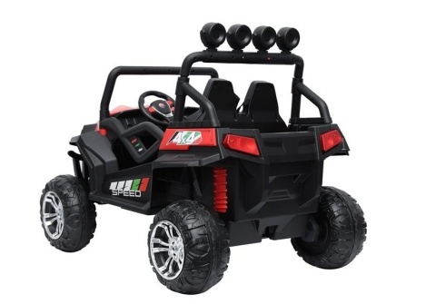 Buggy S2588 Na Akumulator 2x12V 4x45W Ekoskóra EVA LED MP3 Pasy Bluetooth