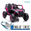 Buggy YSA036 Na Akumulator 4x4 12V Ekoskóra EVA LED MP3 USB Bluetooth Pasy