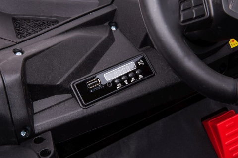 Buggy YSA036 Na Akumulator 4x4 12V Ekoskóra EVA LED MP3 USB Bluetooth Pasy