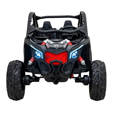 [CA001] Duży Maverick ATV CAN-AM Buggy Turbo RR dla 2 dzieci [4x200W, 14Ah-24V] koła EVA, pokrowiec, LED, MP3, BT - khaki