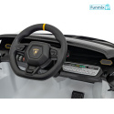 Lamborghini Invencible Pojazd Na Akumulator Ekoskóra Koła EVA Wejście USB MP3 Bluetooth