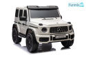 Mercedes G63 XXL Na Akumulator 2x24V 4x4 Ekoskóra EVA LED MP4 USB Pasy