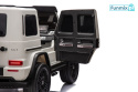 Mercedes G63 XXL Na Akumulator 2x24V 4x4 Ekoskóra EVA LED MP4 USB Pasy