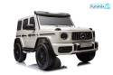 Mercedes G63 XXL Na Akumulator 2x24V 4x4 Ekoskóra EVA LED MP4 USB Pasy