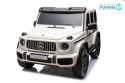 Mercedes G63 XXL Na Akumulator 2x24V 4x4 Ekoskóra EVA LED MP4 USB Pasy