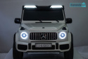 Mercedes G63 XXL Na Akumulator 2x24V 4x4 Ekoskóra EVA LED MP4 USB Pasy