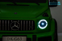 Mercedes G63 XXL Na Akumulator 2x24V 4x4 Ekoskóra EVA LED MP4 USB Pasy